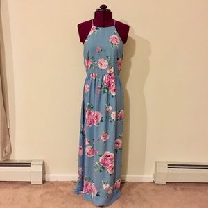 Everly floral maxi dress size medium